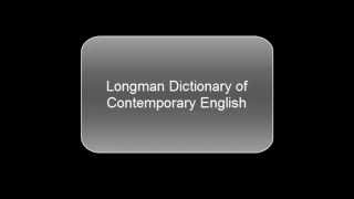 Longman's Contemporary English Dictionary