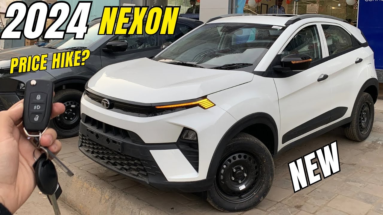 2024 NEW Tata Nexon Facelift🔥Base Model with SUNROOF🔥Smart +S with NEW