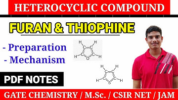 Heterocyclic Compound - Furan & Thiophene / Organic Chemistry / GATE , CSIR NET , M.Sc , IIT JAM