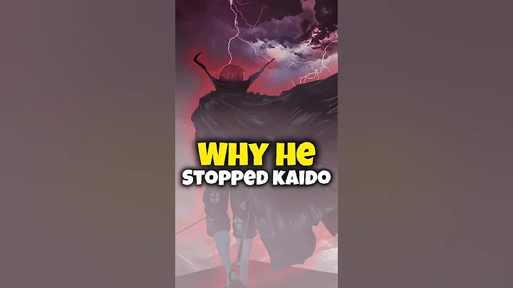 Why Shanks Stopped Kaido, what was the motive? #luffygear5 #onepiece #animecharacter
