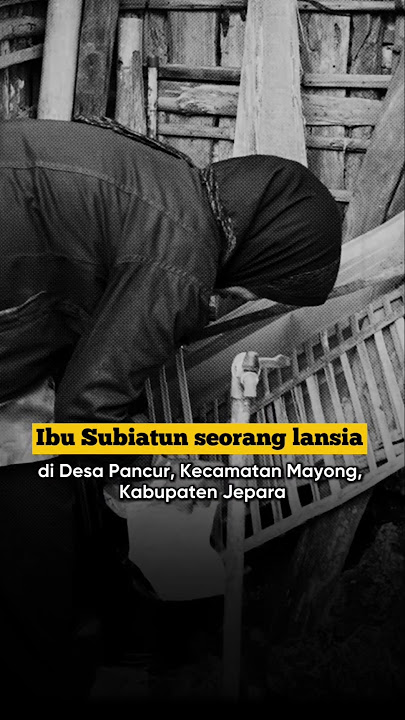 Gus Yasin Kunjungi Ibu Subiatun,  Lansia Sebatang Kara di Jepara #jawatengah