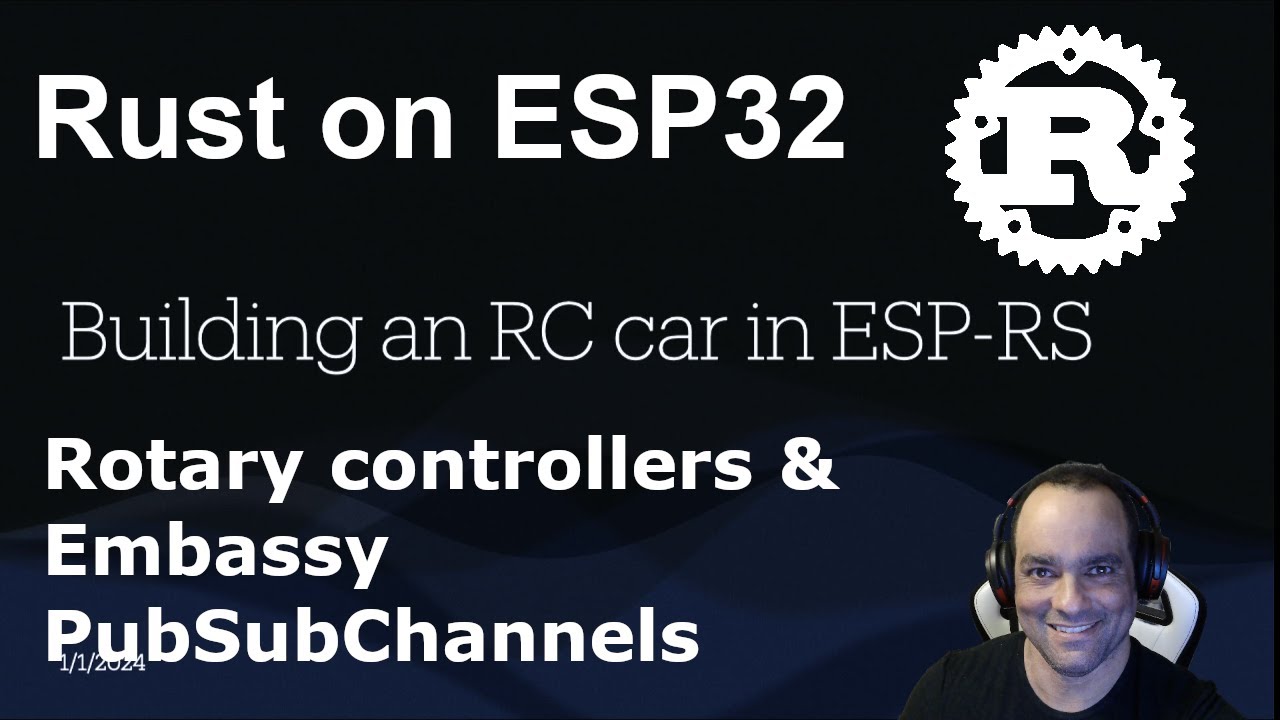 Rust on ESP32 - Building an RC car in ESP-RS: The controller - YouTube