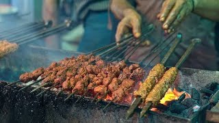 Mouth Watering Chicken Sajji At Burns Road | Street Food Karachi Pakistan