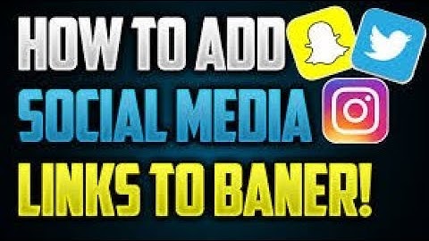 How To Add CLICKABLE Social Media Links To YouTube Banner (2017 Tutorial)