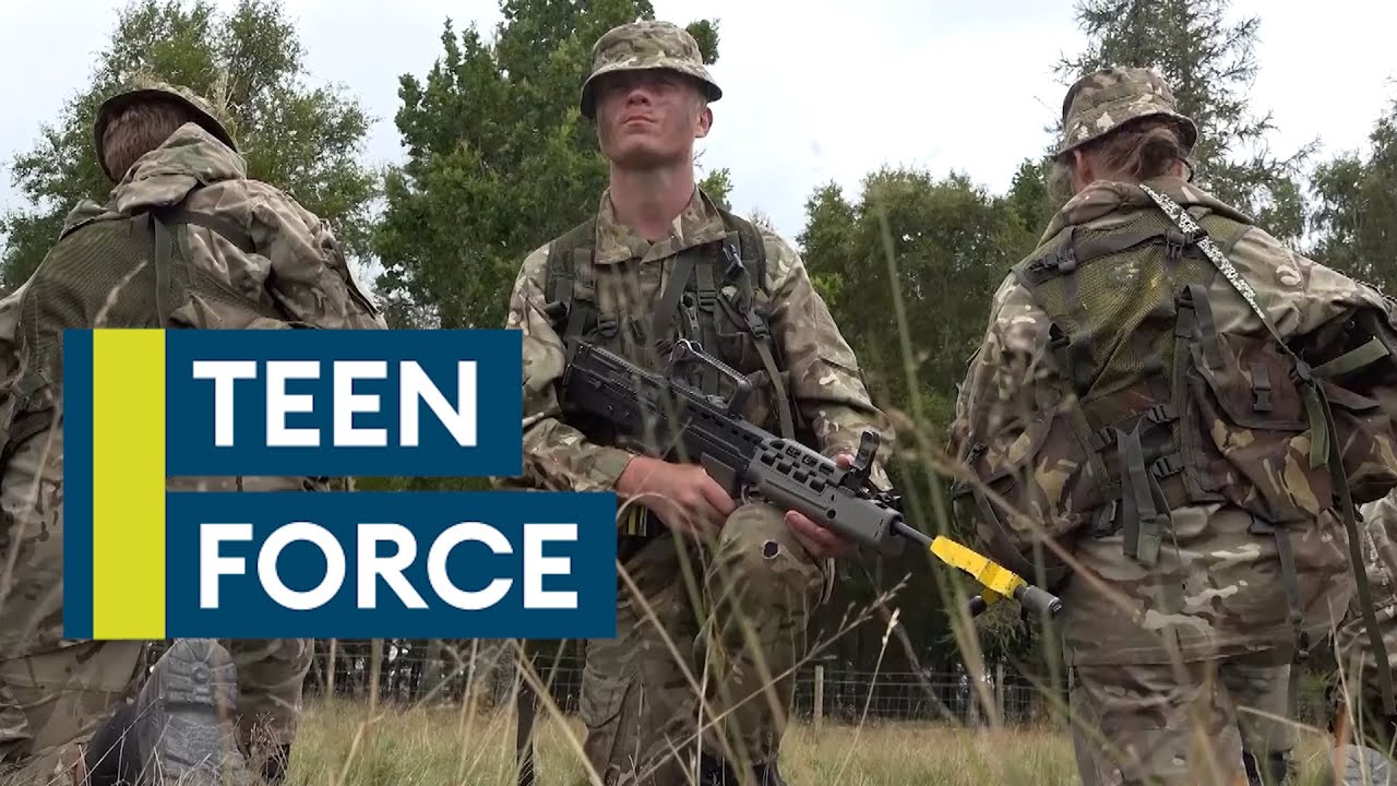 Teen cadets now outnumber British soldiers and government wants more