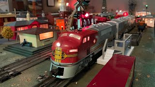 Lionel 2343 Santa Fe ABA serviced and cleaned! #lionel