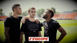 L'interview «le plus» avec Griezmann, Hernandez et Lemar  - Foot - Bleus