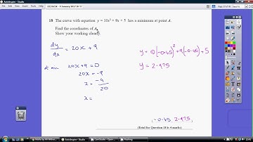 23) Edexcel IGCSE 3H - 9 January 2017 Q18