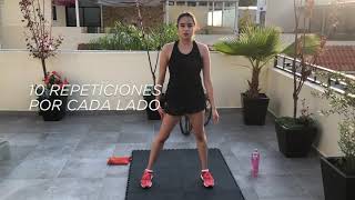 TUTORIAL #CulturaUNAMenCasa Fortalecimiento muscular con Estefanía Gómez HD 1080p