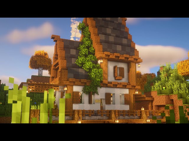 Casa Medieval Mediana Minecraft Map