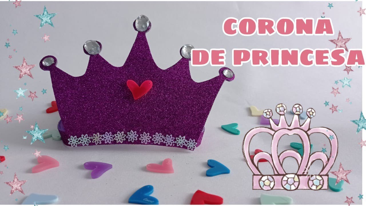 COMO HACER CORONA DE PRINCESA