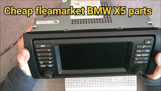 BMW X5 multifunction display unit teardown