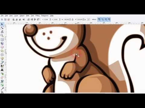 Как векторизовать растровое изображение в inkscape?