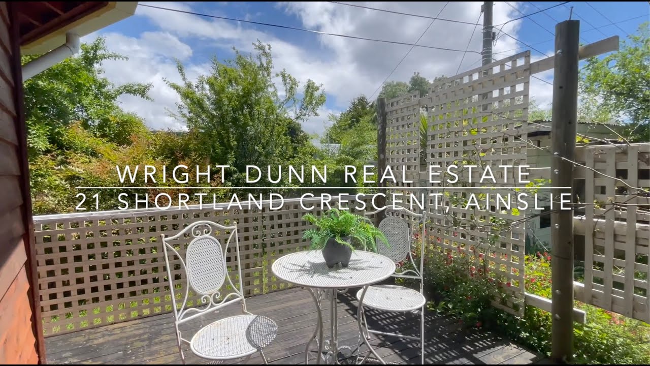 21 Shortland Crescent, Ainslie WRIGHT DUNN REAL ESTATE YouTube