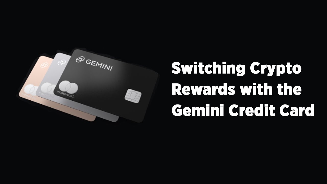Easily Change your Crypto Reward with Gemini Credit Card