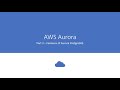 Part 31 - Features of PostgreSQL Aurora.