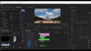 Building Grow Effects | VFX Eiffel Tower | Premiere Pro | 3D |