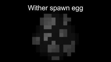 How to get a wither spawn egg in minecraft java edition (No mods)