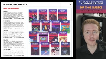 My 15 top 80s-era TI-99/4A classics - Part One - #15 through #11