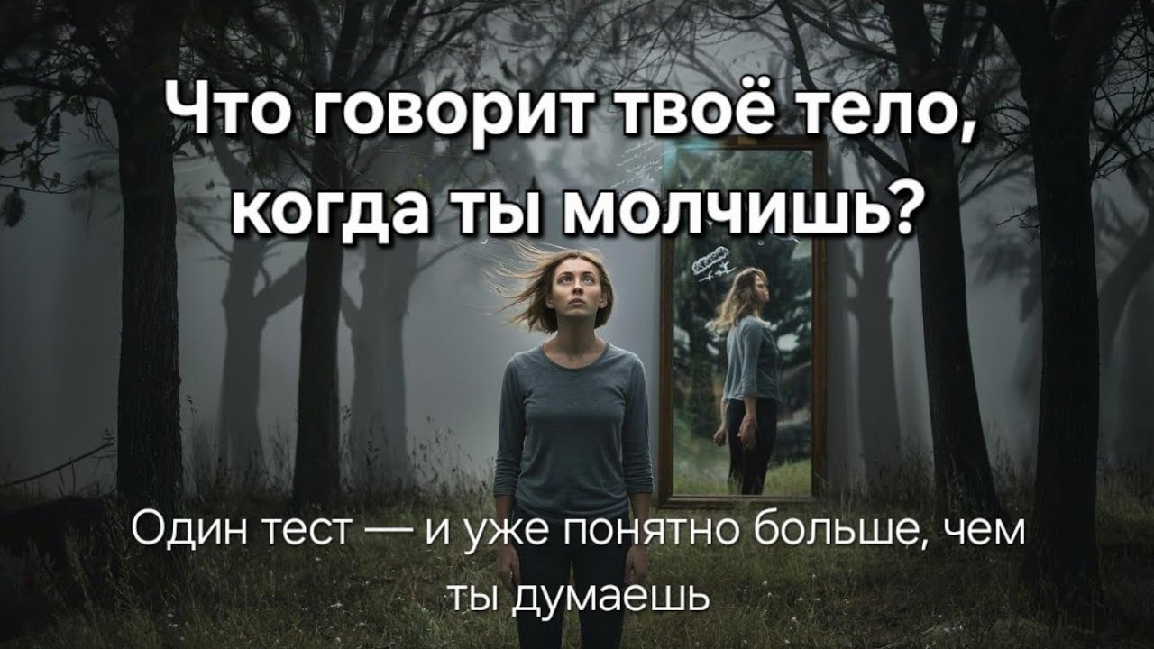 Что говорит твоё тело, когда ты молчишь? Один тест — и уже понятно больше, чем ты думаешь