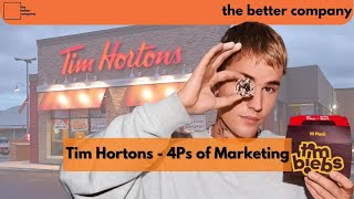 UPDATED 4Ps of MARKETING with TIM HORTONS | Marketing Mix Case Study