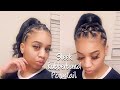 Sleek High Rubber Band Ponytail [Very Detailed]