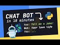 How to build a chat bot that learns from the user in python tutorial