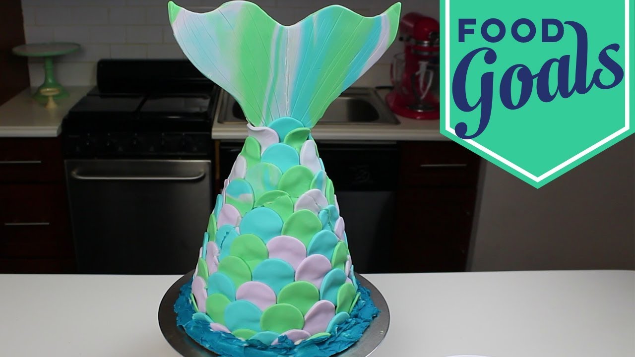 How to Make a Mermaid Cake | Food Network