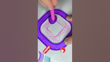 Spirograph Art #shorts #spirograph #art #asmr