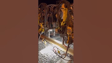 Railway track machine🚃#railwaycontent #publictransport #reels #railway #railtrack #railwaystation