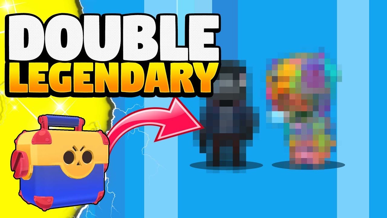 Two Legendary Brawlers 6000 Gems Mega Box Opening And Pull Youtube - mega chest opening brawl stars grax