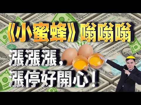 《小蜜蜂》嗡嗡嗡，漲漲漲，漲停好開心！【卜蜂(1215】／陳立委分析師