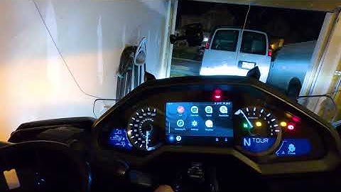 Installing Android Auto & Updating Navigation System |2020 Honda GoldWing DCT|