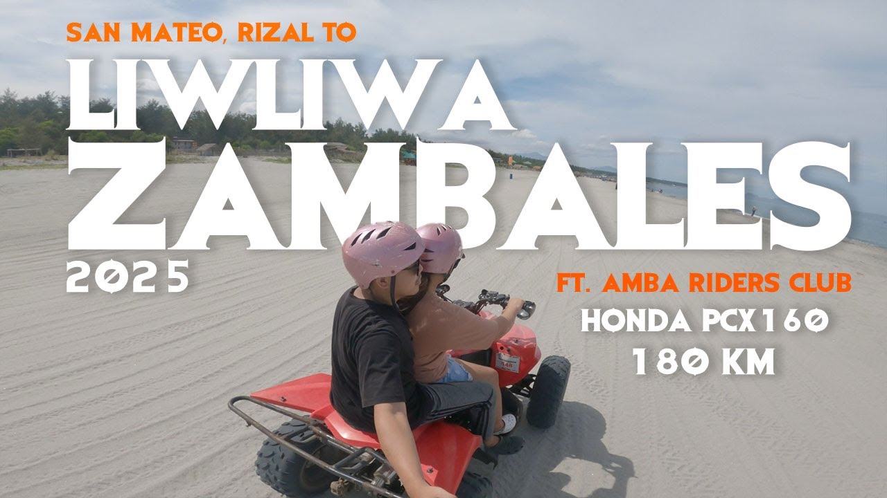 Liwliwa, Zambales Ride 2025 • Petty's Beach Resort • ATV Riding • Honda PCX160 • Amba Riders Club