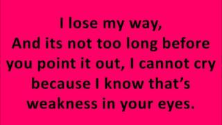 Kelly Clarkson Because Of You Lyrics