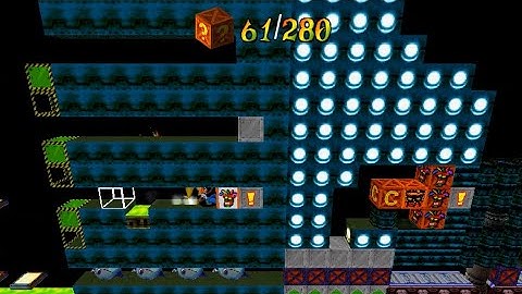 Crash Bandicoot Back in Time [fan game] Custom level : Aku Slide Colosseum by Jzrlza