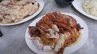 BEST Singapore Chicken Rice, Singapore Hawker Center Street Food Tour