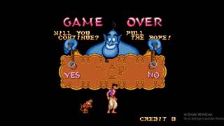 Game Over: Aladdin (SNES)