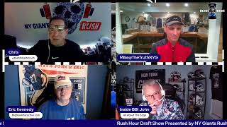 NY Giants Rush Draft Show Special Guests John Eric from Big Blue Interactive