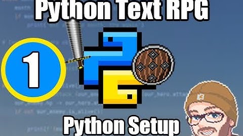 Build your own python text RPG (Part 1)