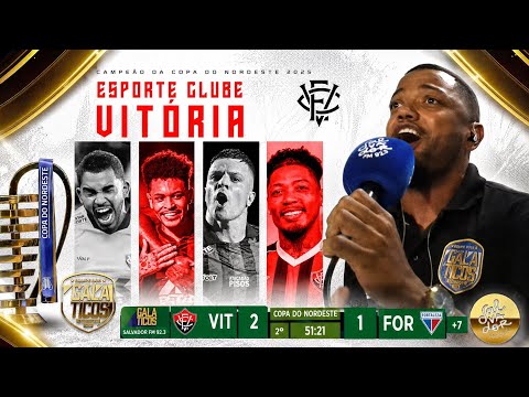 É CAMPEÃO!!! Vitória é campeão da Copa do Nordeste 2026!
