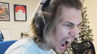 xQc RAGES playing Mario Kart