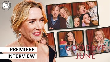 Kate Winslet on Directing Goodbye June: “I couldn’t let it go” | UK Premiere | Netflix Red Carpet