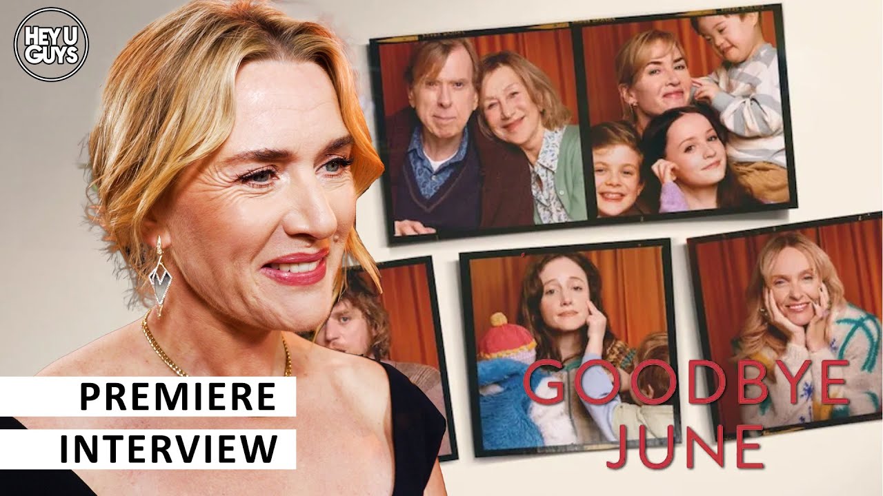 Kate Winslet on Directing Goodbye June: “I couldn’t let it go” | UK Premiere | Netflix Red Carpet