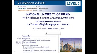 5 Conferences and visits المحاضرة الخامسة الدراسات العليا الماجستير في العراق (المؤتمرات والزيارات)