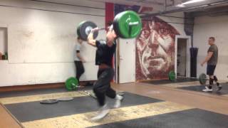 TNG cleans + paused split jerks: 120 x 3+3 by Simon Mäntylä