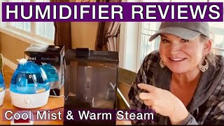 Amazon Humidifier Reviews ~ Cool Mist VS Warm Steam Humidifiers ~ AQUAOASIS vs REEMKIZZ vs VICKS by Funny Farm Homestead 347 views 2 years ago 14 minutes, 14 seconds