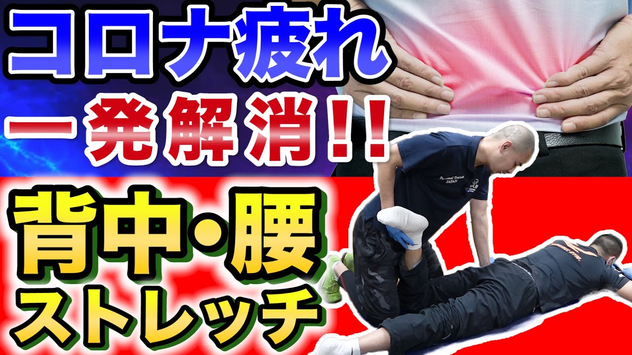 ストレッチ デスクワーク疲れに 大腿 腰をほぐして猫背 反り腰を改善 Youtube