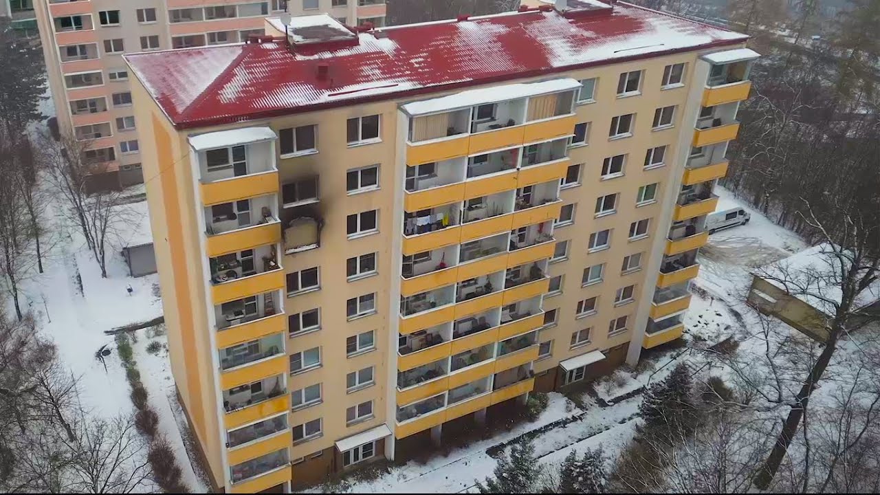 Rozhovor s velitelem JSDH Adamov - Požár bytového domu na Ptačině