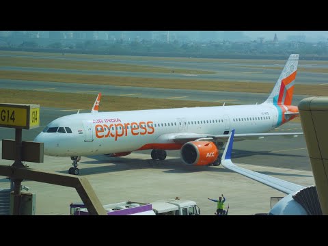 4K Plane Spotting at Navi Mumbai International Airport | Air India Express and IndiGo at Navi Mumbai